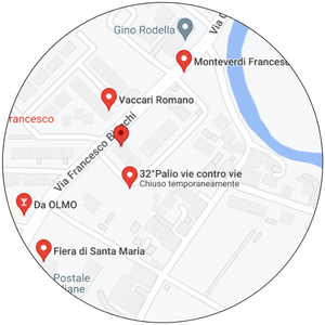 mappa di Via F. Bianchi, 2 fraz. Calcinatello di Calcinato (BS)